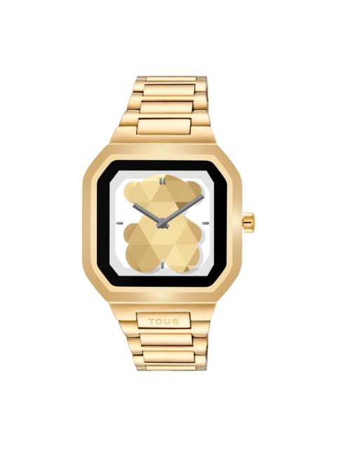 TOUS Smartwatch with gold-colored steel bracelet B-Connect