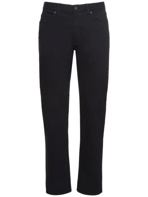 Stretch gabardine pants