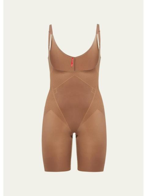SPANX Thinstincts® 2.0 Open-Bust Mid-Thigh Bodysuit