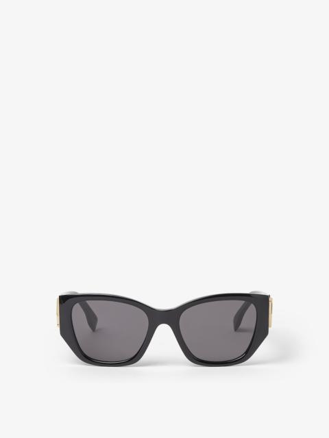 FENDI FF Diamonds Black acetate sunglasses