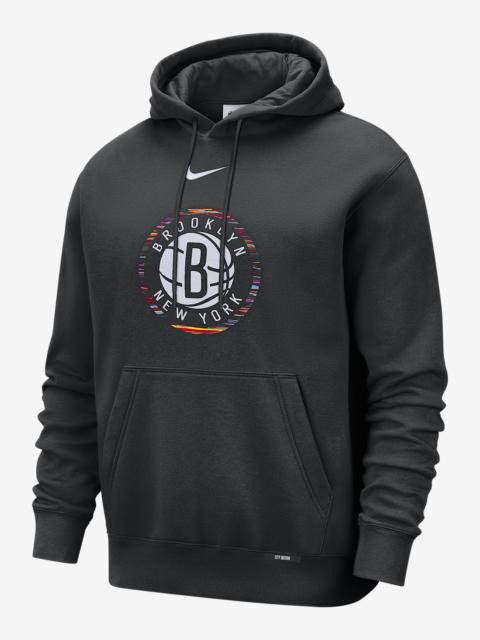 Nike Brooklyn Nets City Edition Men's Nike Club Hoodie