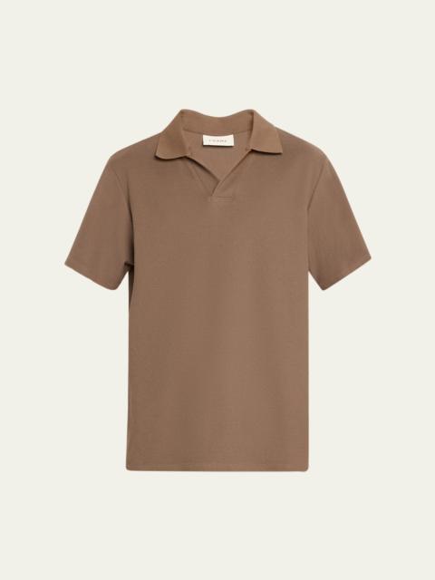 Men's Jacquard Polo Shirt