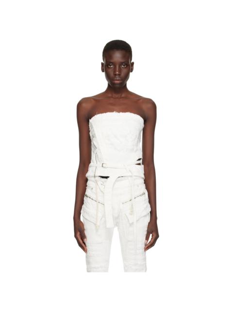 OTTOLINGER White Belt Denim Tank Top