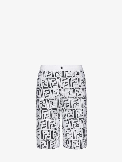 FENDI Fendi Roma Joshua Vides Bermuda shorts in tech fabric