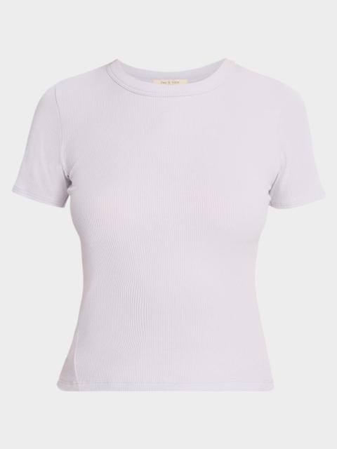 rag & bone The Essential Ribbed Tee
