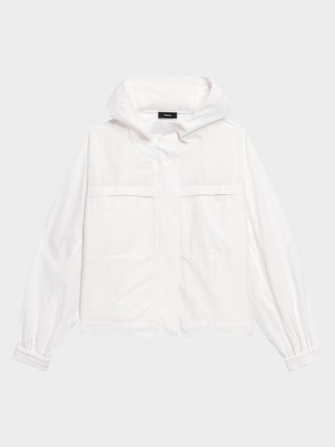Theory Gathered Hooded Jacket