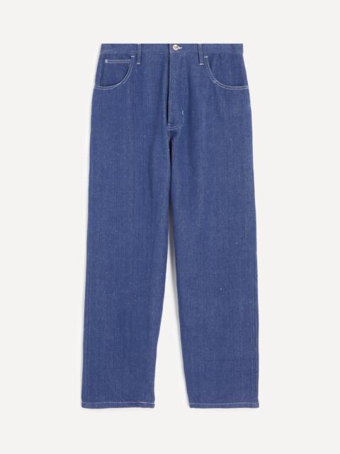 Story mfg. Poetry Dark Denim Wide-Leg Jeans