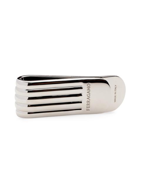 FERRAGAMO Men's GA80 Money Clip - Palladio