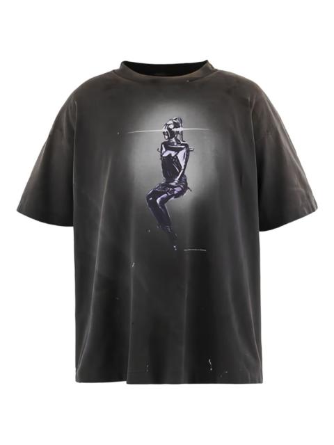 SAINT M×××××× sorayama print t-shirt