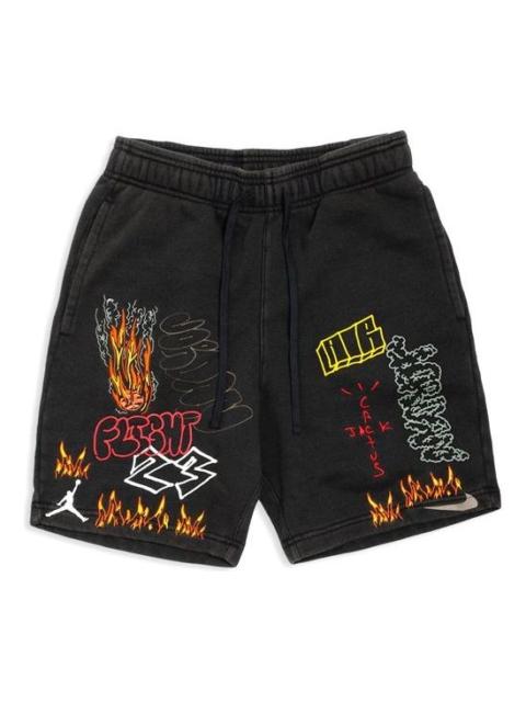 Jordan Air Jordan x Cactus Jack by Travis Scott MJ Fleece Short 'Black' CK4026-010