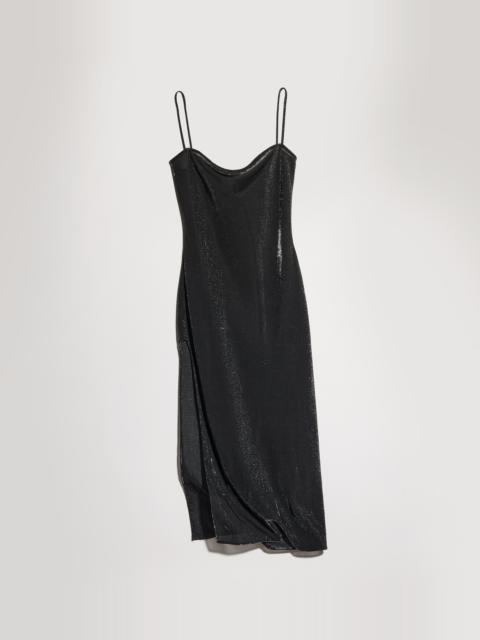 GUCCI Jersey dress with iridescent effect