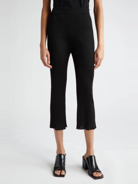 Rib Crop Pants