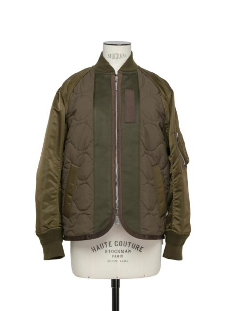 Nylon Twill x Rip Stop Jacket