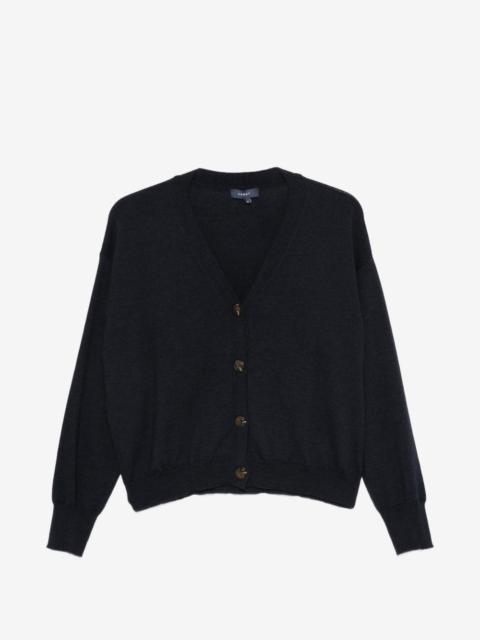 soeur V-neck merino cardigan