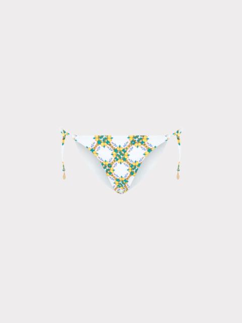 MILLY Lemon Tile Bikini Bottom
