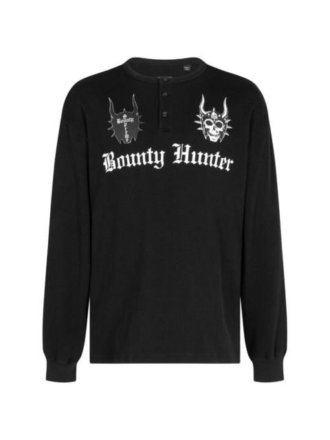 Supreme x Bounty Hunter Thermal Henley long-sleeve T-shirt