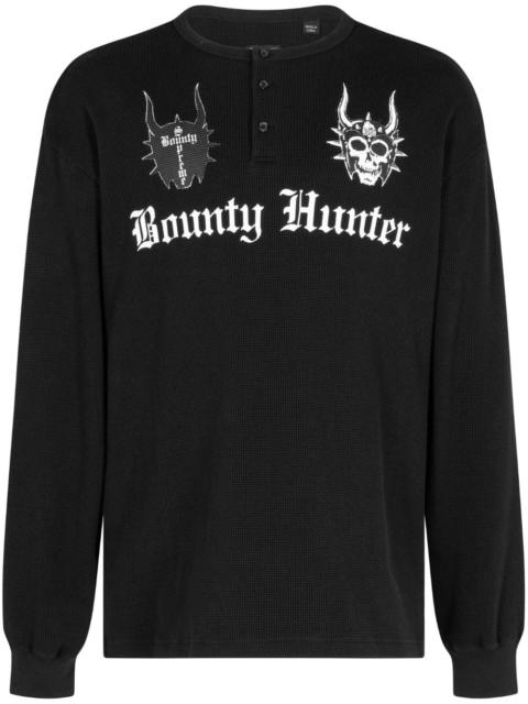 Supreme x Bounty Hunter Thermal Henley long-sleeve T-shirt