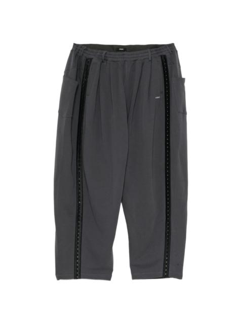BONBOM pleated track pants