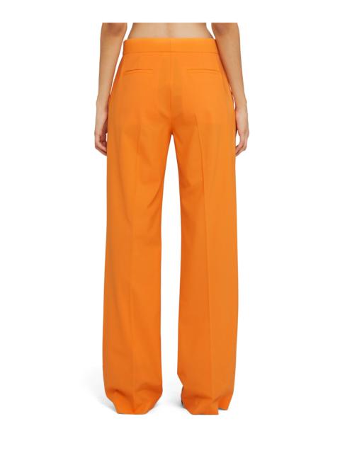 MSGM Lightweight wool tailored pants with straight legs