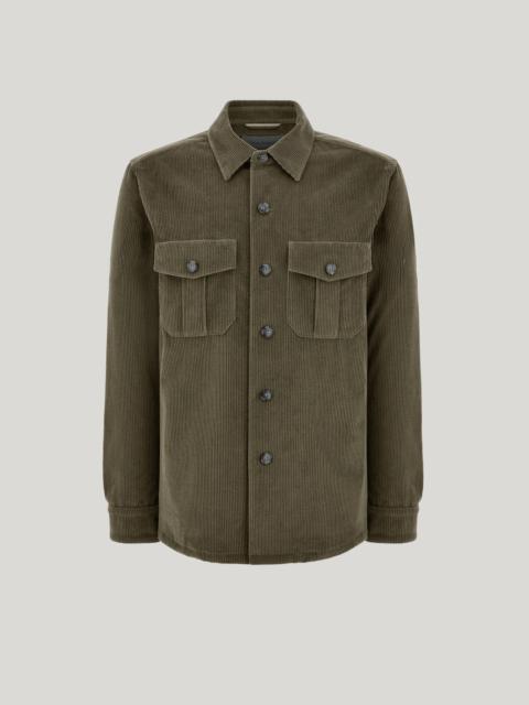 Canali GREEN COTTON CORDUROY RELAXED-FIT SHIRT JACKET