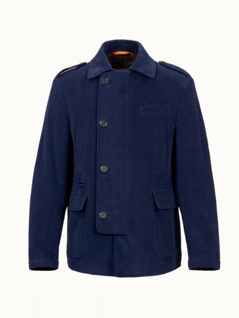 Tod's DRIVING COAT - BLUE