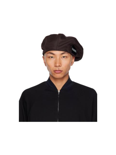 Brown Patch Beret
