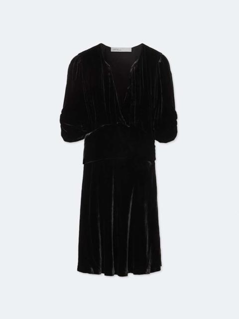 ALLSAINTS ENA VELVET MINI DRESS