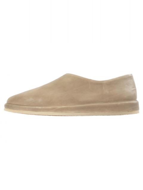 Fear of God OLIVE LEATHER SLIPPERS