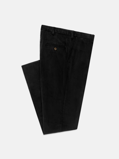 J. PRESS MADE-IN-USA BLACK WIDE WALE CORDUROY PANT