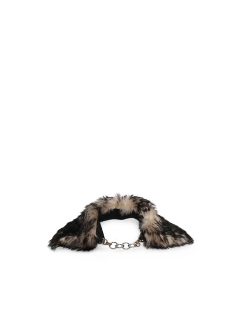 Jil Sander Cremino shearling collar