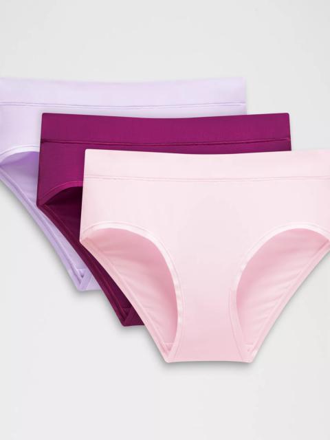 lululemon UnderEase High-Rise Bikini Underwear *3 Pack