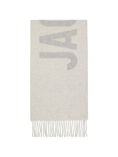 JACQUEMUS Gray 'The Jacquemus' Scarf
