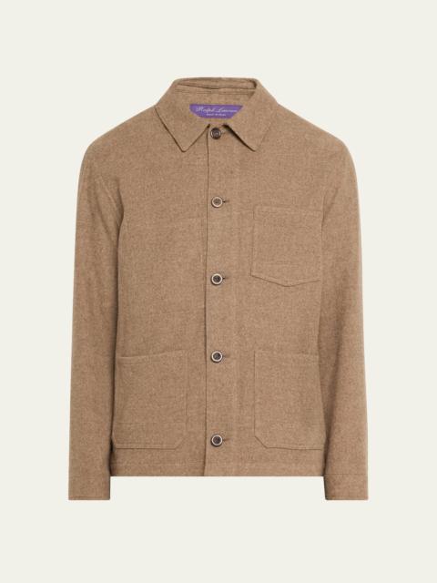 Men's Burnham Brushed Basketweave Jacket