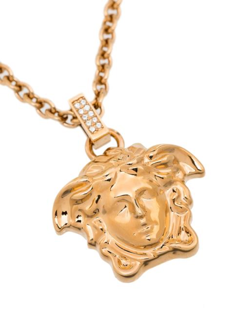 VERSACE Versace La Medusa Crystal-embellished Necklace