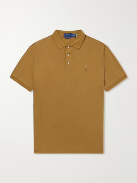 Polo Ralph Lauren Logo-Embroidered Cotton-Jersey Polo Shirt