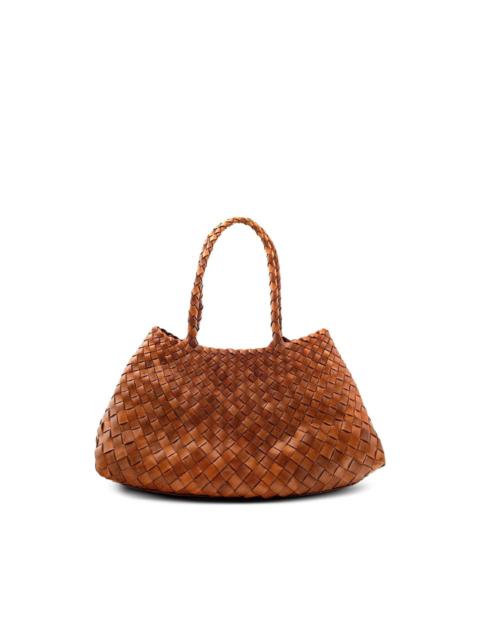 DRAGON DIFFUSION big Santa Croce woven tote bag