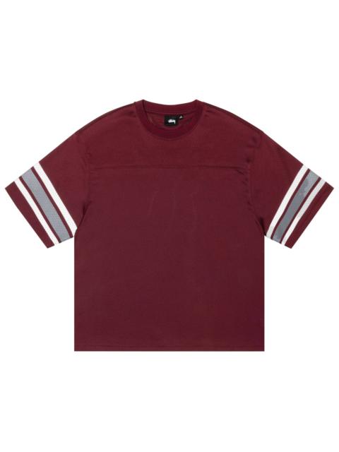 Stussy Surfman Mesh Football Jersey 'Burgundy'