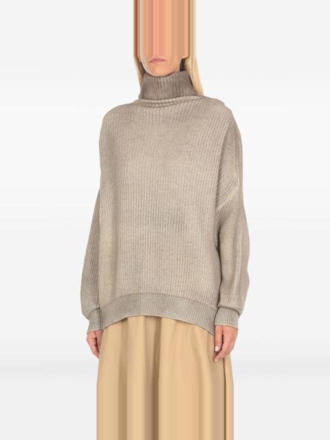 Avant Toi ribbed turtleneck sweater