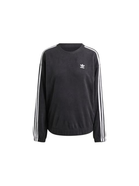adidas adidas Women's Polar Fleece Crew Loose Sweatshirt Black