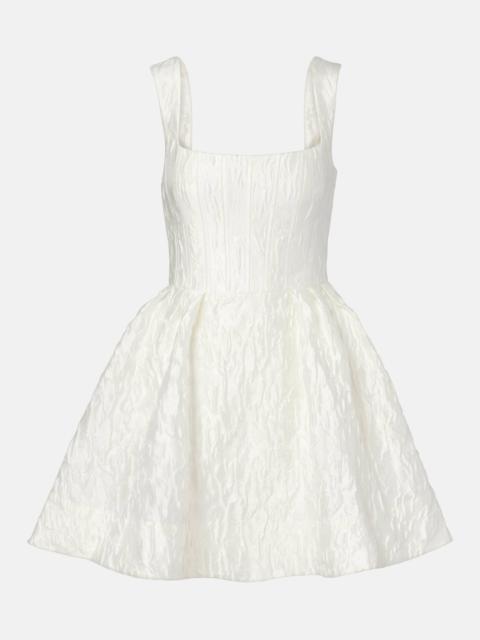 REBECCA VALLANCE Bridal Vanilla Dreams bustier minidress