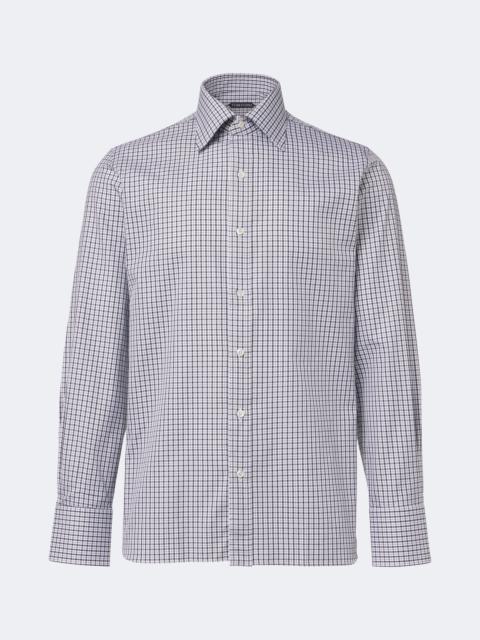 TOM FORD Checked cotton shirt
