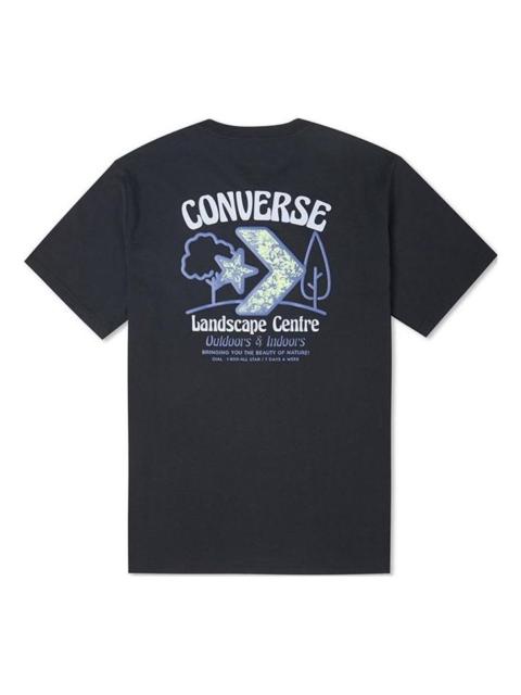 Converse Converse Landscape Center Tee 'Black' 10023269-A02