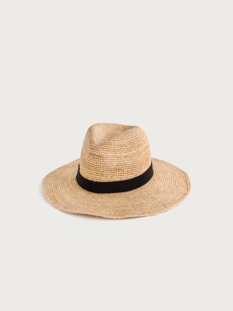 J.CREW Wide-brim packable straw hat