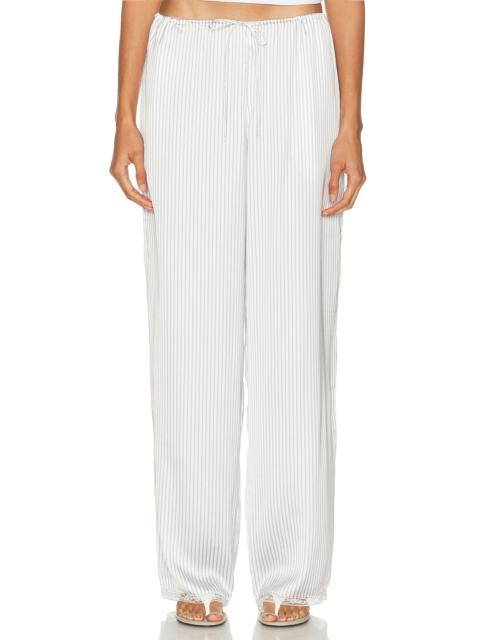 SKIMS Woven Shine Sleep Lace Pant