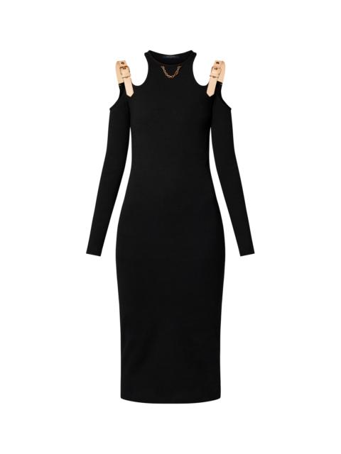 Louis Vuitton Eyelet Tab Dress