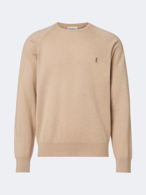 SAINT LAURENT Cassandre cashmere sweater