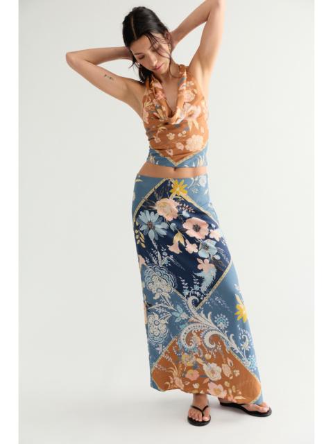 FREE PEOPLE Dazzled Maxi Skirt Set