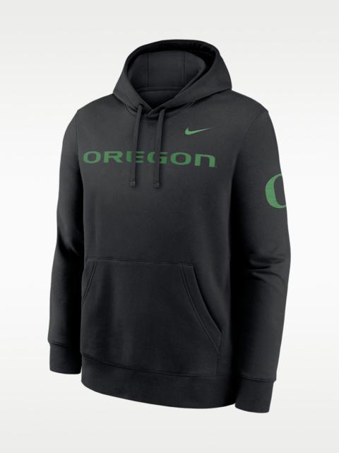 Nike Oregon Sideline Club Men's Nike College Pullover Hoodie