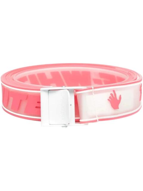 Off-White OFF-WHITE Rubber Industrial Belt White/Pink