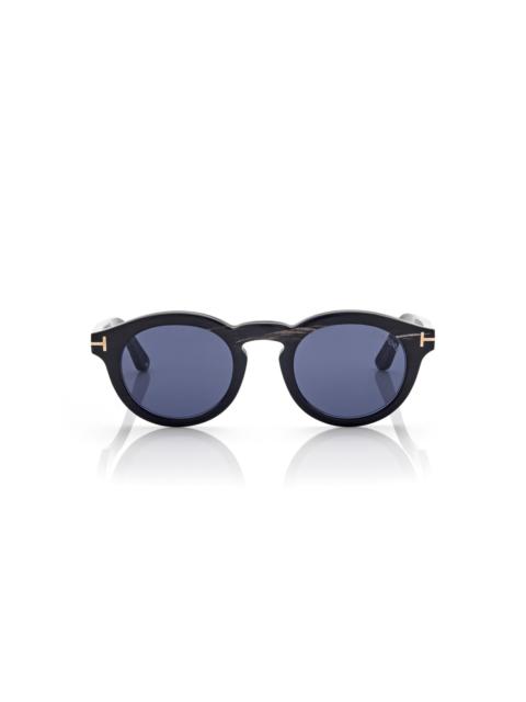 TOM FORD ROUND HORN SUNGLASSES